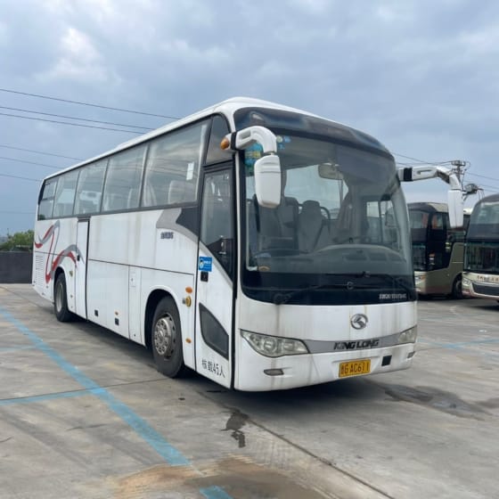 2013 10.6m kinglong 45 seats used coach bus with yuchai engine