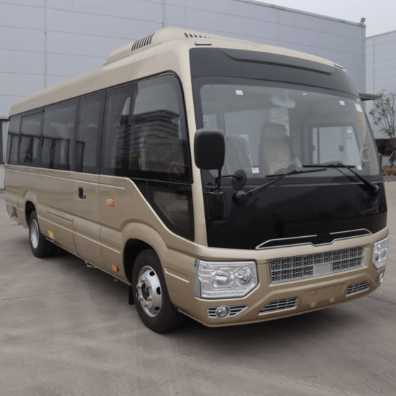 Diesel coster city bus can be customized
