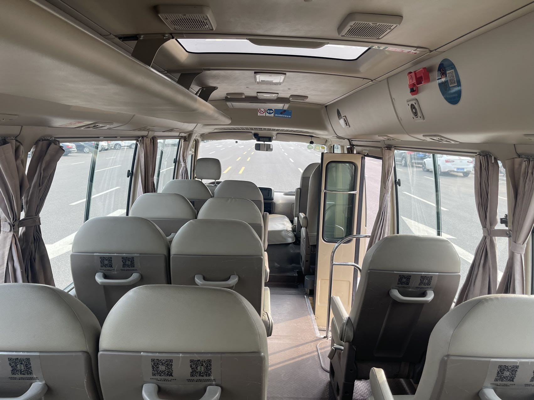 20 seats toyota coaster vip bus