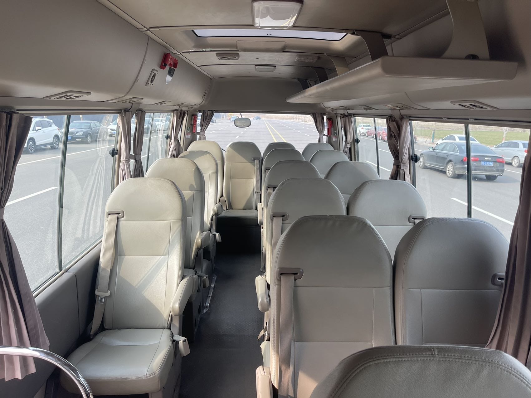 20 seats toyota coaster vip bus