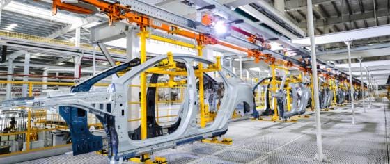 skd Assembly line